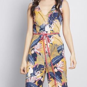 Banned Jumpsuit Paradise Tropical jumpsuit.